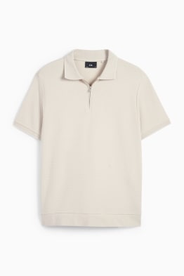 Polo shirt - textured