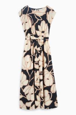 Jurk - straight fit - gebloemd