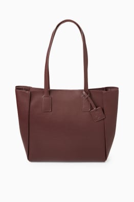 Großer Shopper - Lederimitat