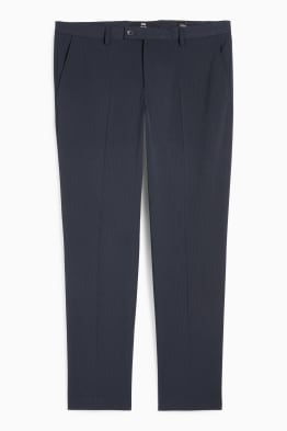 Anzughose - Body Fit - Flex - LYCRA® - gestreift