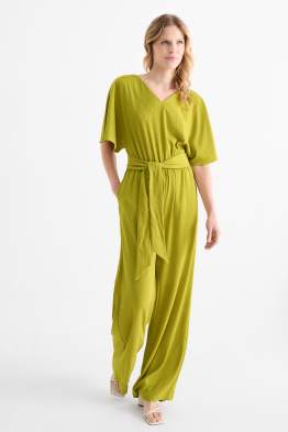 Jumpsuit - met structuur