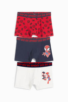 Multipack 3 ks - Spidey a jeho úžasní přátelé - boxerky