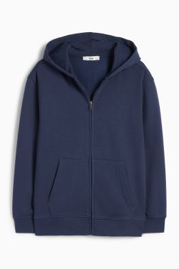 Sweatvest met capuchon