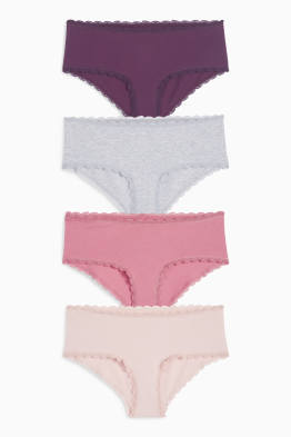 Multipack of 4 - bikinis