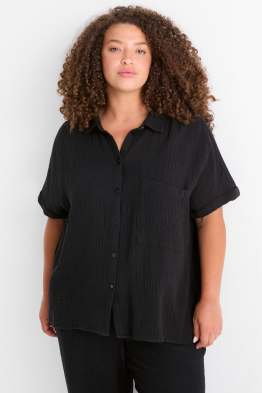 Musselin-Bluse
