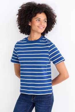 T-shirt basic - slim fit - a righe