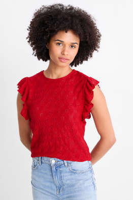 Top - broderie Anglaise