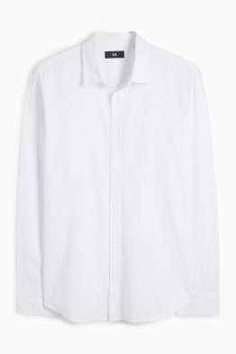 Camisa - regular fit - Kent - con textura
