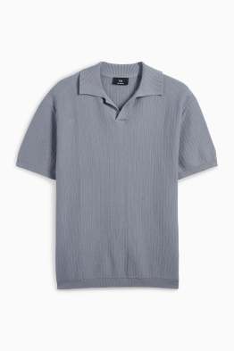 Polo de punt - texturat