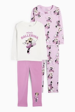 Set van 2 - Minnie Mouse - pyjama - 4-delig