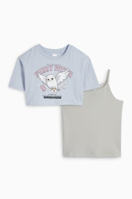 Harry Potter - Set - Kurzarmshirt und Top - 2 teilig