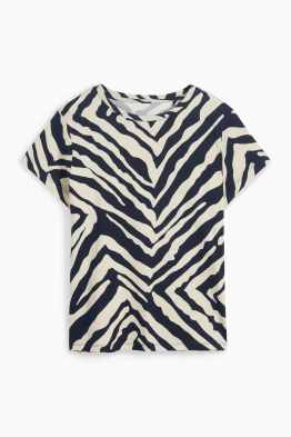 Basic T-shirt - regular fit - patterned