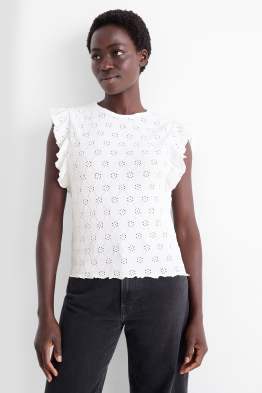 Top - Broderie Anglaise
