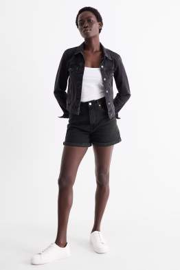 Mom Shorts - High Waist