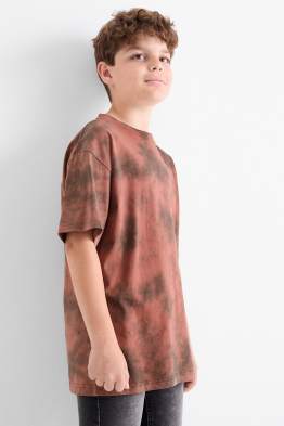 Kurzarmshirt - gemustert