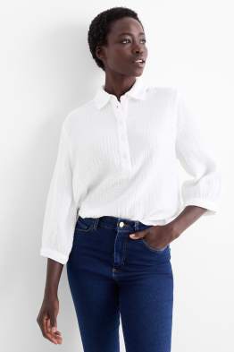 Musselin-Bluse
