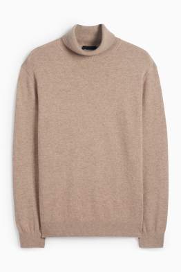 Kaschmir-Rollkragenpullover