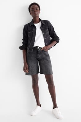Jeans-Shorts - Mid Waist - LYCRA®