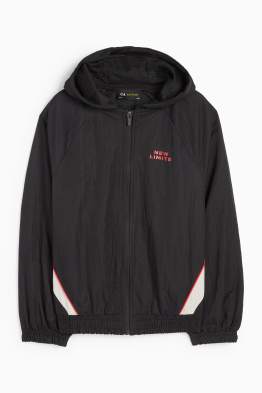Giacca sportiva con cappuccio