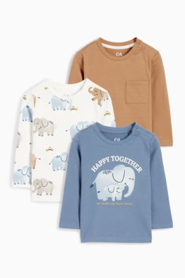 Set van 3 - olifant - babylongsleeve