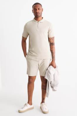 Sweatshorts - strukturiert