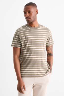T-Shirt - Regular Fit - gestreift