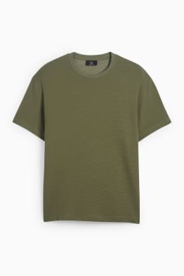 T-shirt - relaxed fit - textured