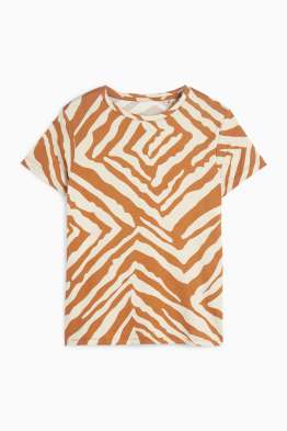 Basic T-shirt - regular fit - patterned