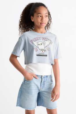 Harry Potter - Set - Kurzarmshirt und Top - 2 teilig