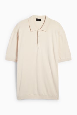 Strick-Poloshirt