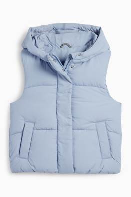 Bodywarmer met capuchon - waterafstotend