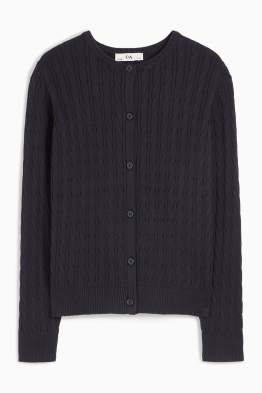 Cardigan - motivo treccia