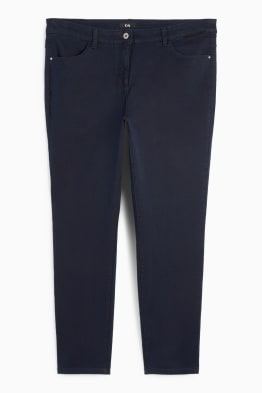 Slim jeans - mid waist - stretch