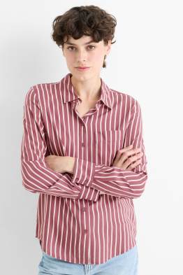 Bluse - gestreift