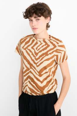 Basic T-shirt - regular fit - patterned