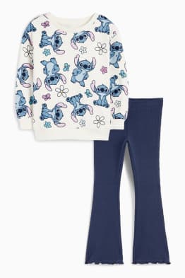 Lilo & Stitch - Set - Sweatshirt und Flared Leggings