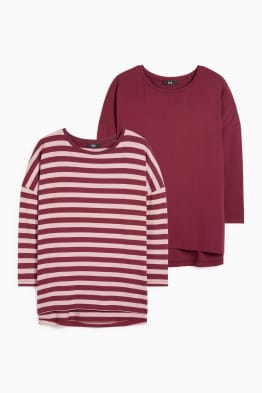 Set van 2 - basic longsleeve