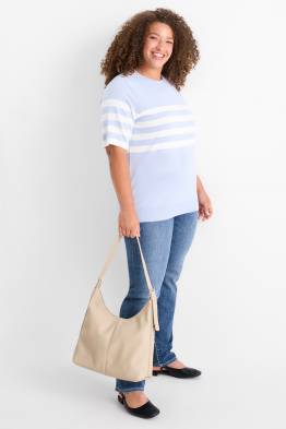 Schultertasche - Lederimitat