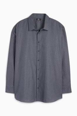 Business shirt - regular fit - kent collar - easy-iron - patterned