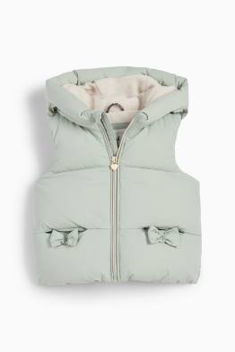 Babybodywarmer met capuchon - waterafstotend