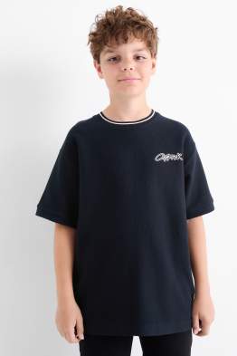 T-shirt - met structuur
