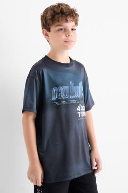 Funktions-Shirt - gemustert