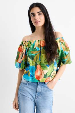 Bluse - gemustert