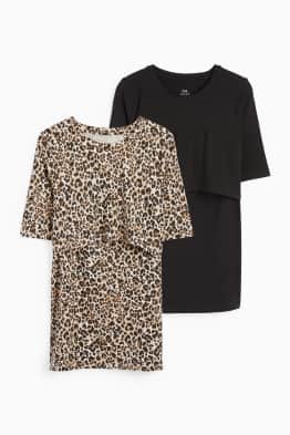 Set van 2 - voedings-T-shirt