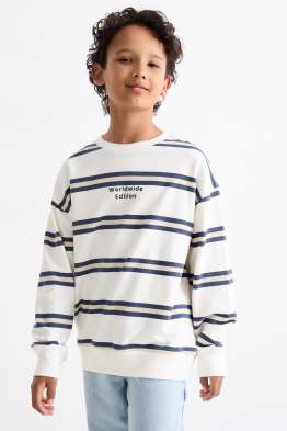 Sweatshirt - gestreift