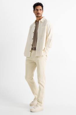 Chino mit Gürtel - Regular Fit