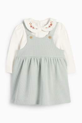 Bloemetjes - babyoutfit - 2-delig