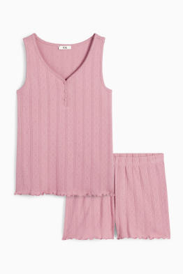 Pijama curt