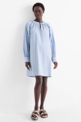 Robe-chemisier - à rayures