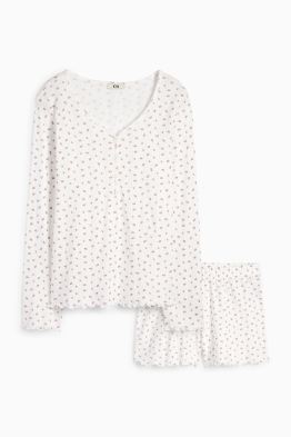 Pyjama - gebloemd